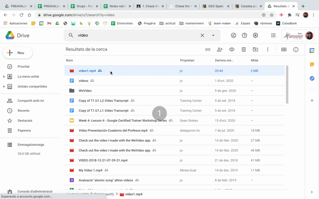 Carpeta pública - cambios en la manera de compartir en google drive
